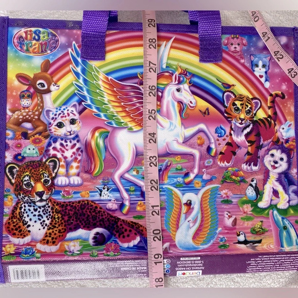 Vintage Lisa Frank  Tri Fold Portfolo With Handles - Picture 14 of 15